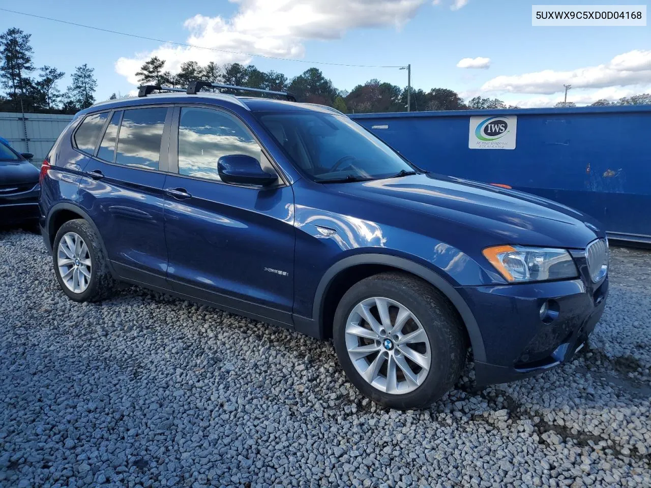 2013 BMW X3 xDrive28I VIN: 5UXWX9C5XD0D04168 Lot: 81694904