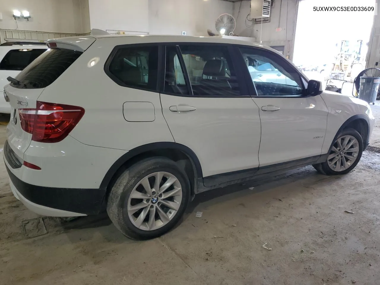 2014 BMW X3 xDrive28I VIN: 5UXWX9C53E0D33609 Lot: 59962534