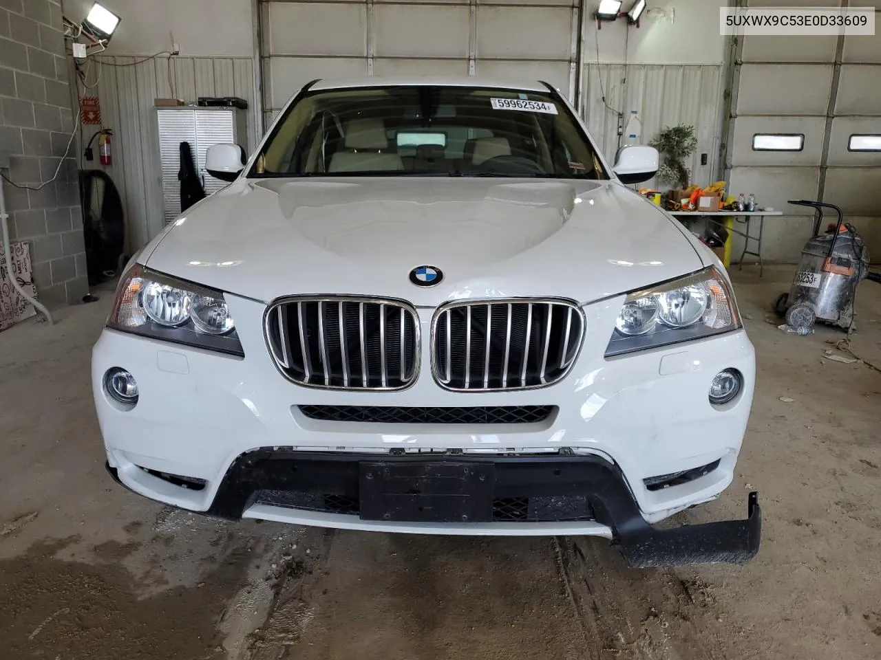 2014 BMW X3 xDrive28I VIN: 5UXWX9C53E0D33609 Lot: 59962534