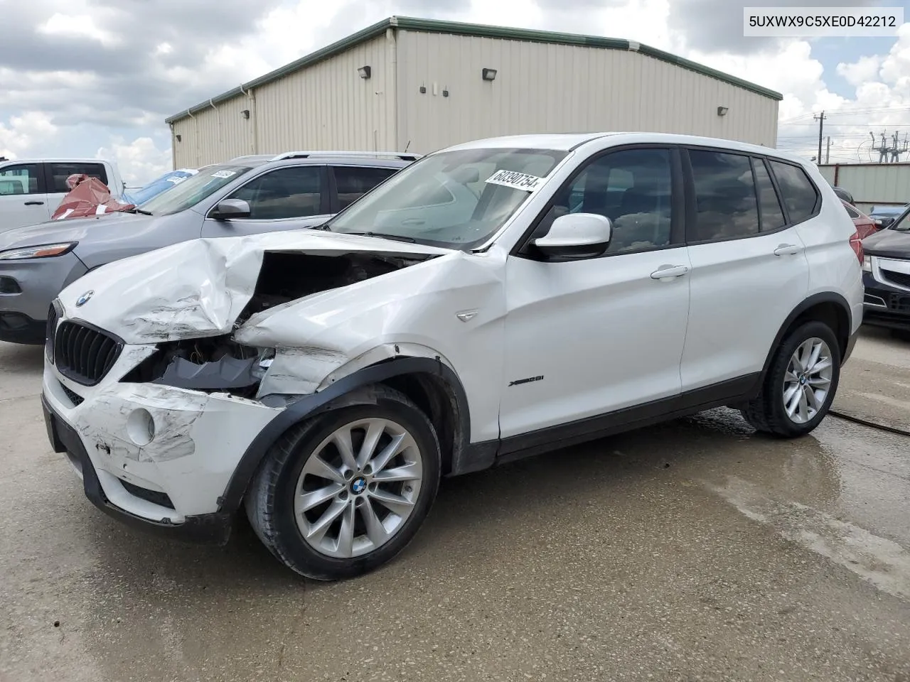 2014 BMW X3 xDrive28I VIN: 5UXWX9C5XE0D42212 Lot: 60390754