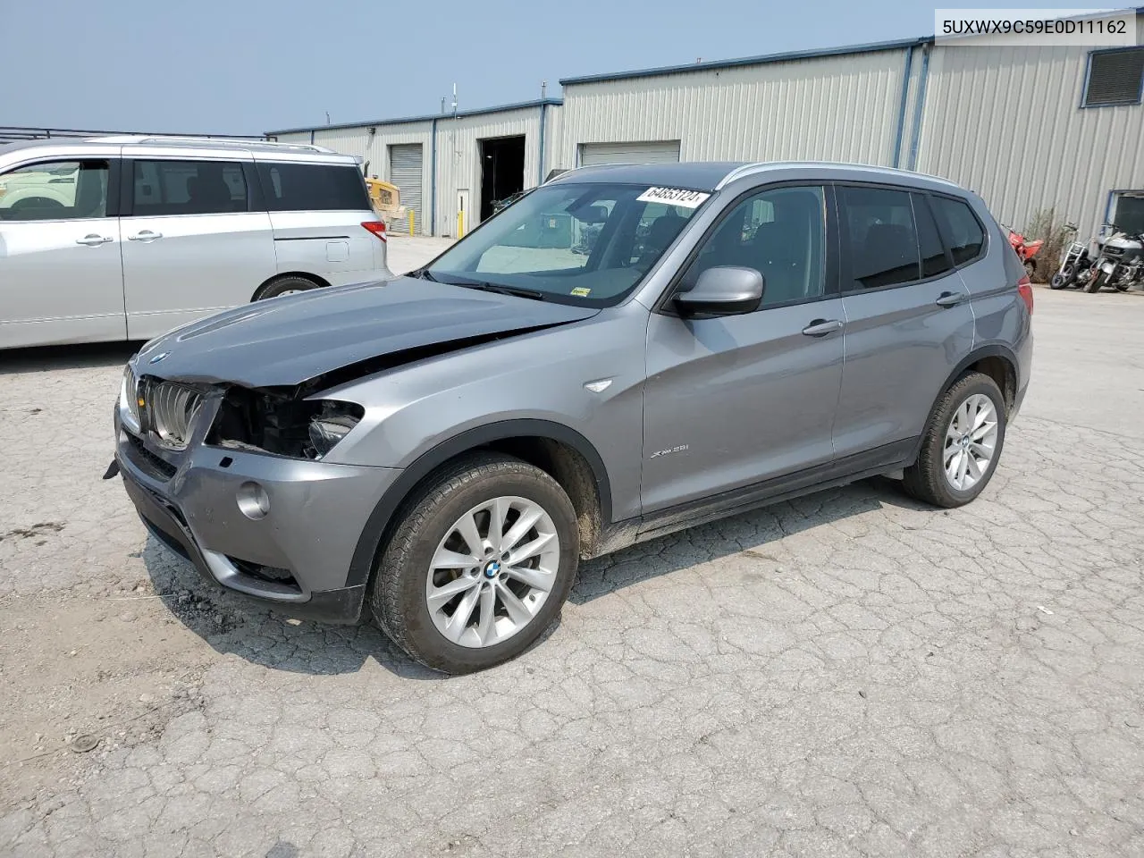 2014 BMW X3 xDrive28I VIN: 5UXWX9C59E0D11162 Lot: 64853124