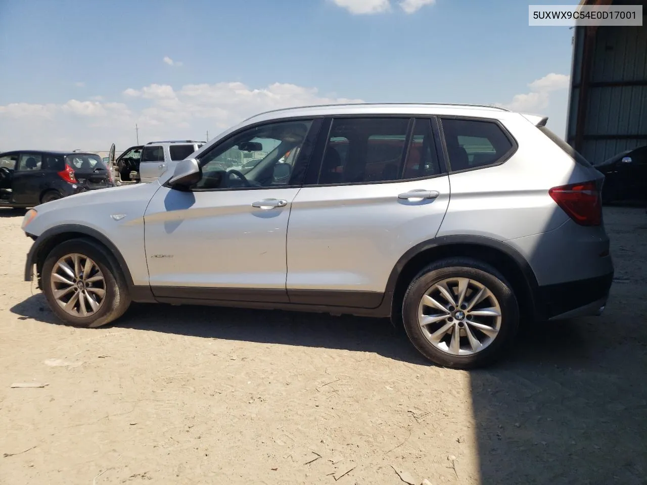 2014 BMW X3 xDrive28I VIN: 5UXWX9C54E0D17001 Lot: 66226614