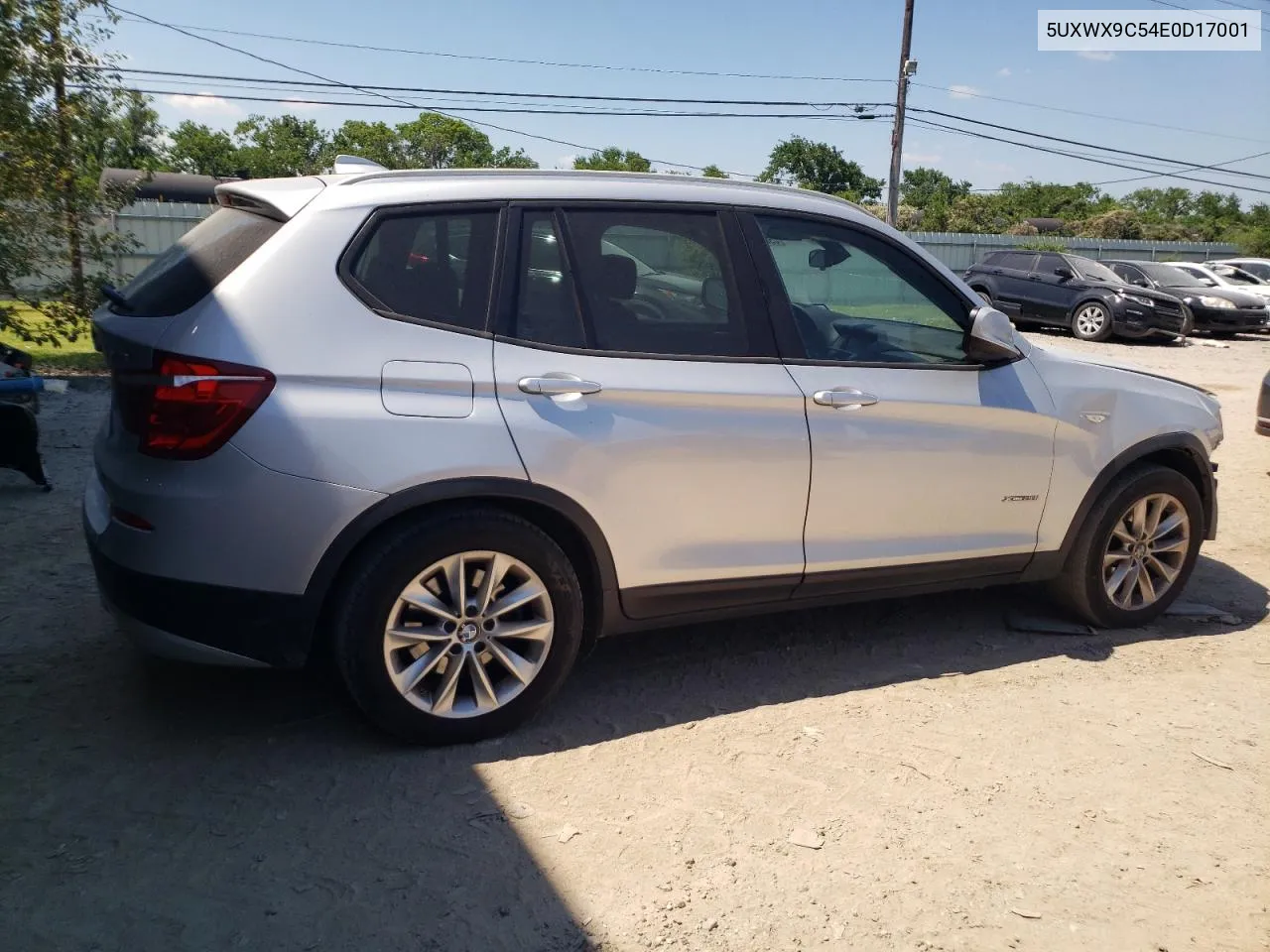 2014 BMW X3 xDrive28I VIN: 5UXWX9C54E0D17001 Lot: 66226614