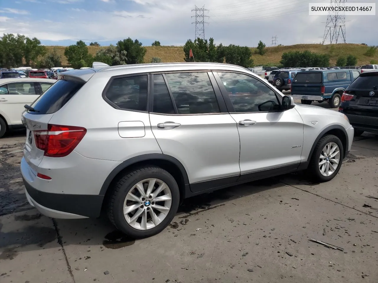 2014 BMW X3 xDrive28I VIN: 5UXWX9C5XE0D14667 Lot: 67485344