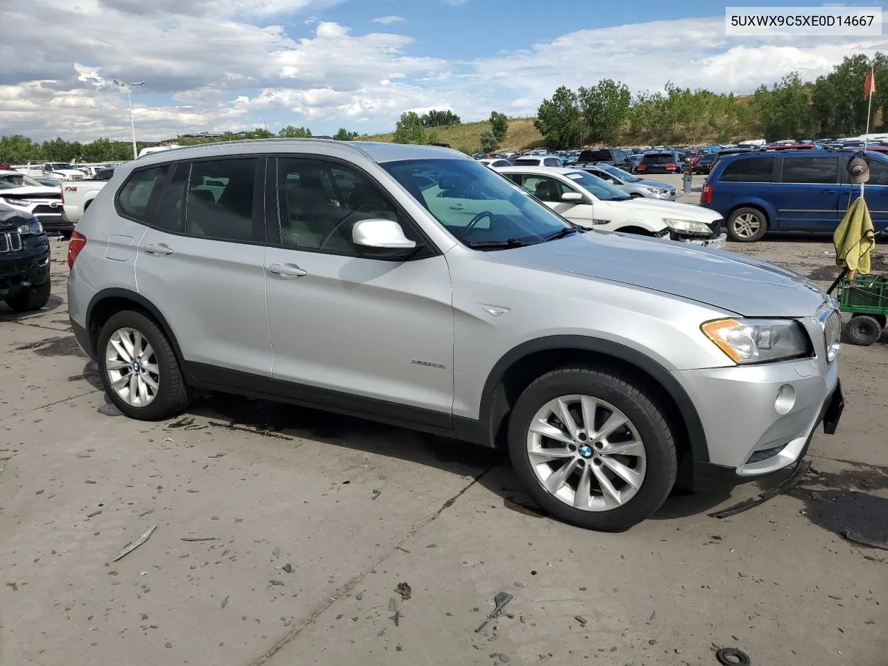 2014 BMW X3 xDrive28I VIN: 5UXWX9C5XE0D14667 Lot: 67485344