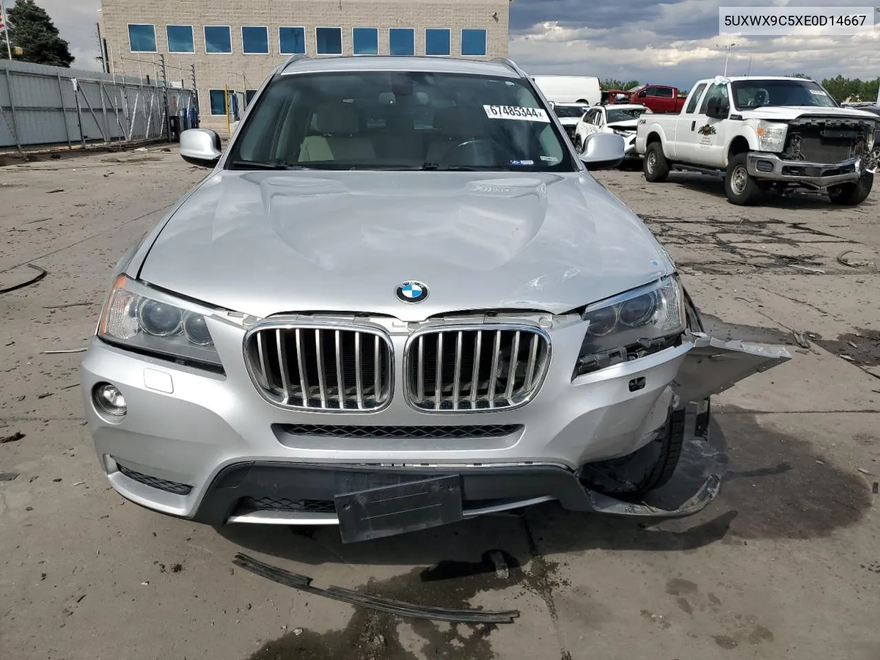 5UXWX9C5XE0D14667 2014 BMW X3 xDrive28I