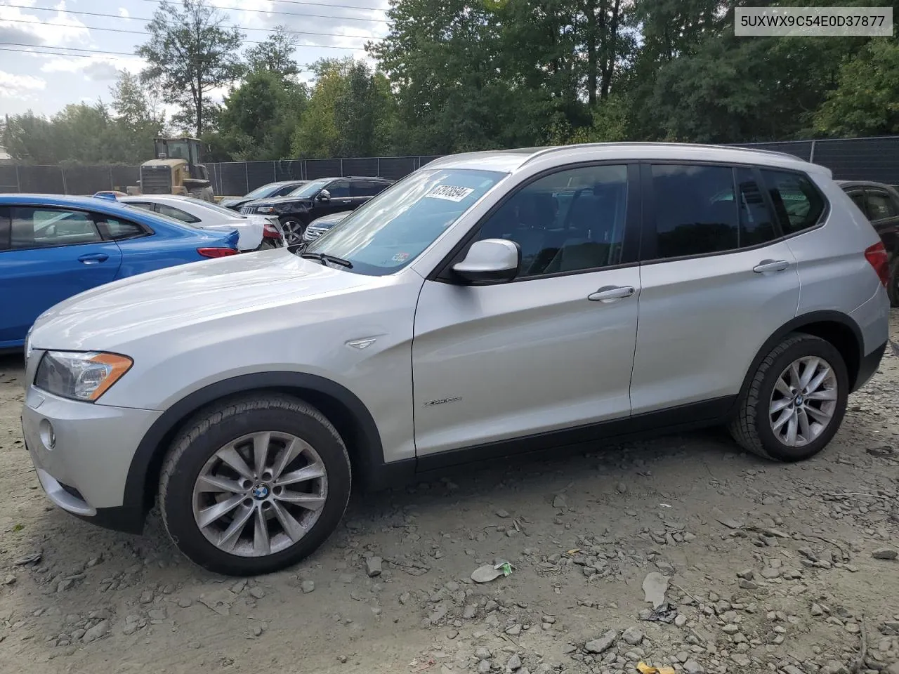 2014 BMW X3 xDrive28I VIN: 5UXWX9C54E0D37877 Lot: 67978594