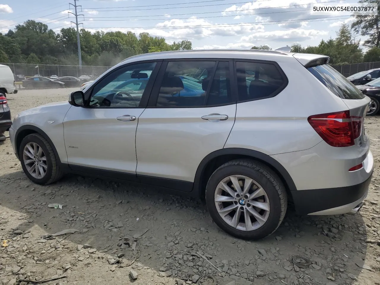 2014 BMW X3 xDrive28I VIN: 5UXWX9C54E0D37877 Lot: 67978594