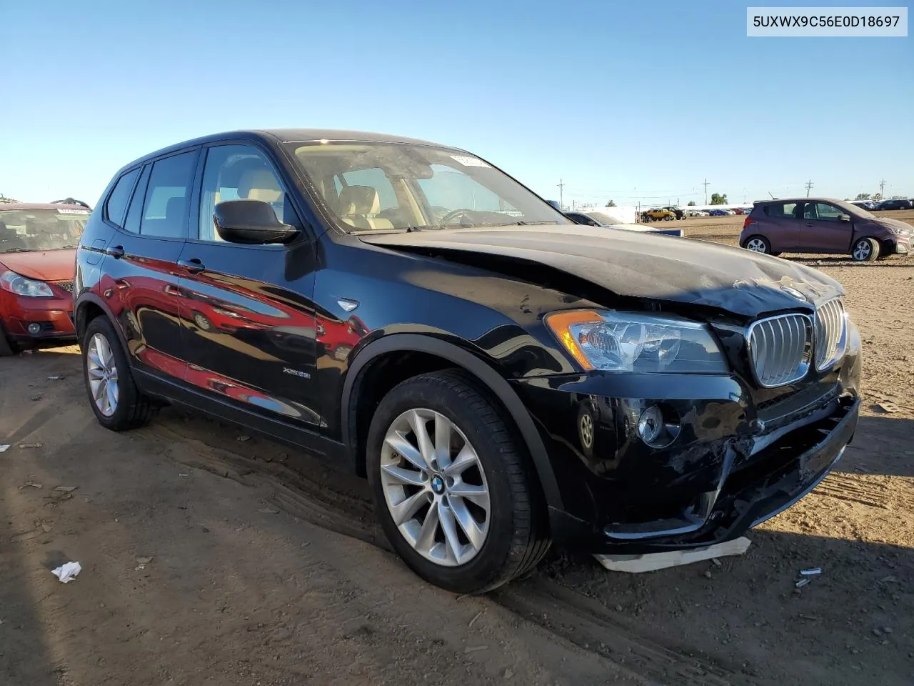 2014 BMW X3 xDrive28I VIN: 5UXWX9C56E0D18697 Lot: 68953024