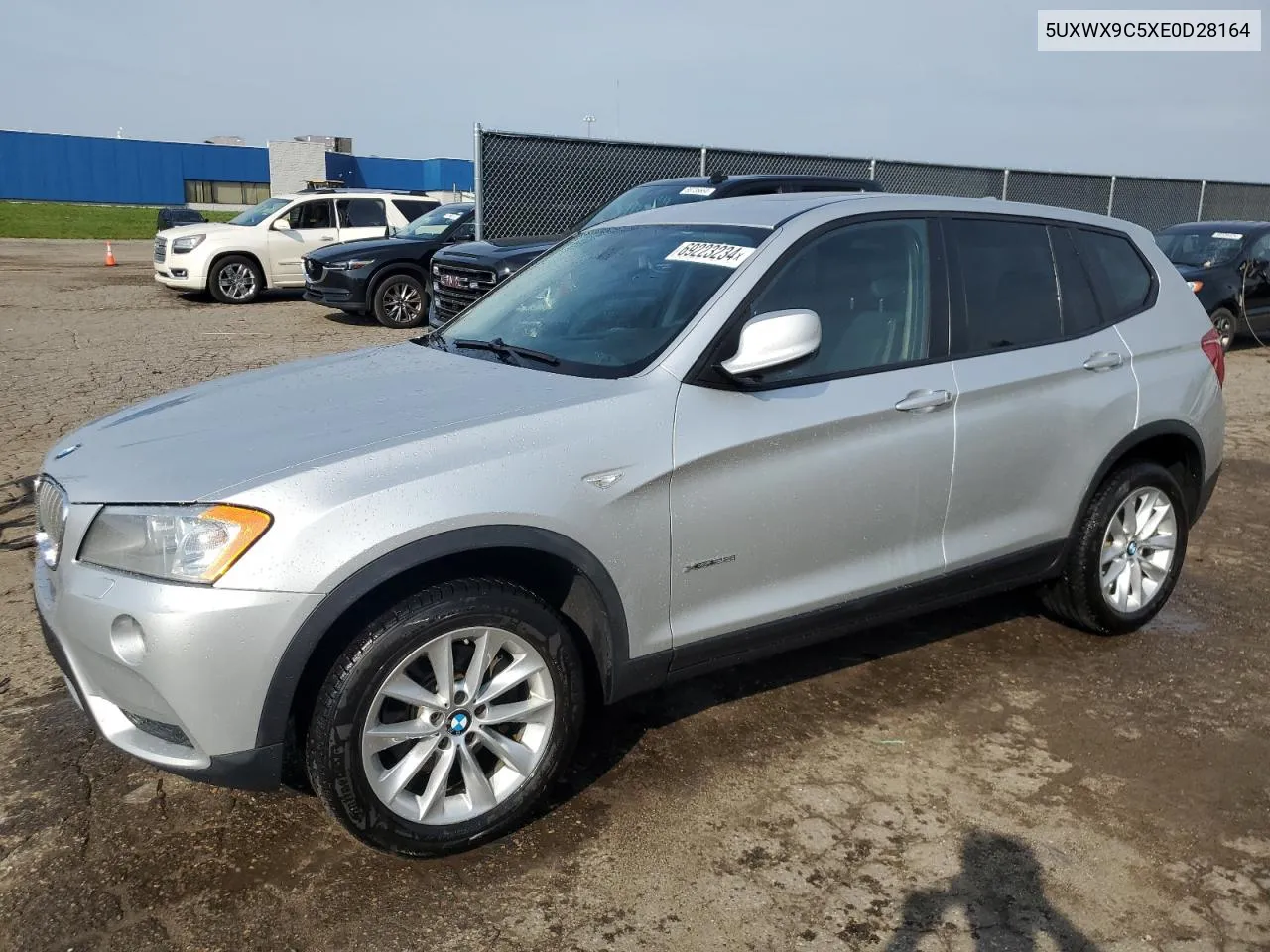 2014 BMW X3 xDrive28I VIN: 5UXWX9C5XE0D28164 Lot: 69223234