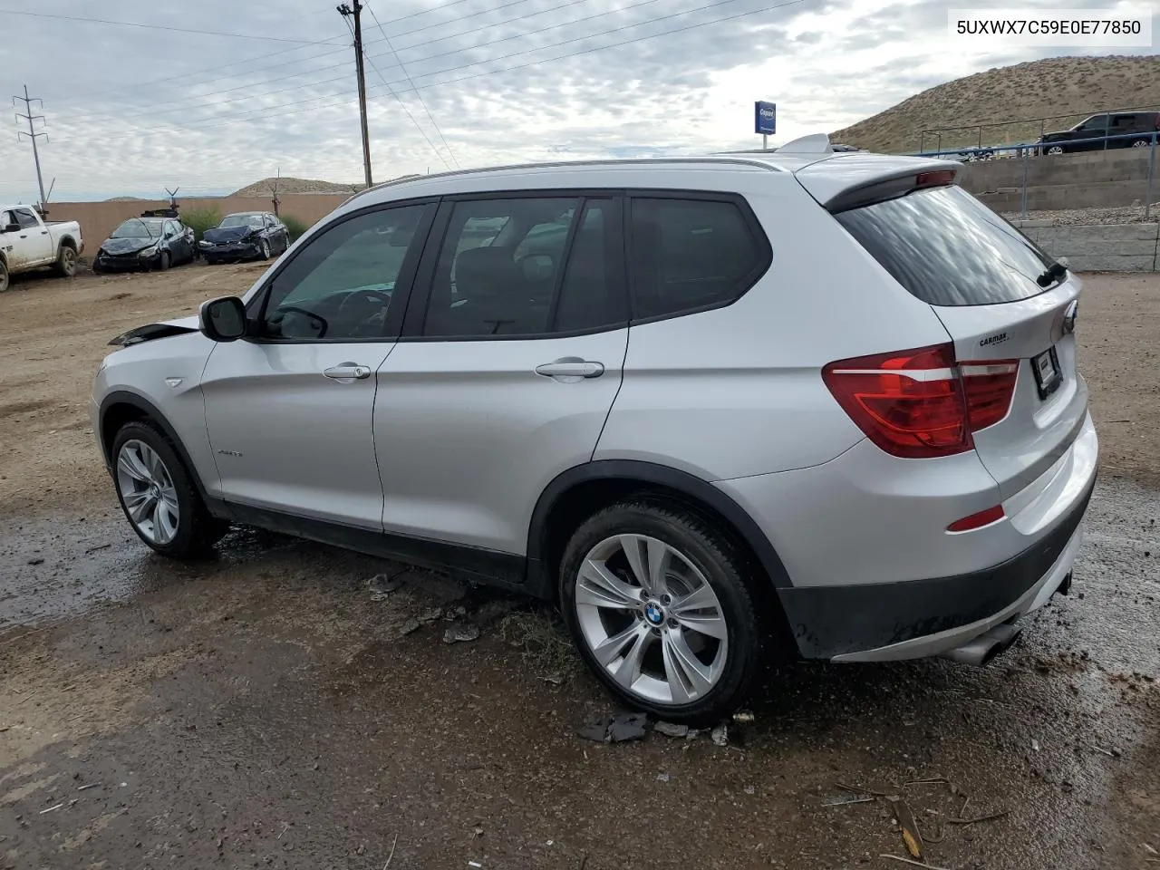 2014 BMW X3 xDrive35I VIN: 5UXWX7C59E0E77850 Lot: 69330714