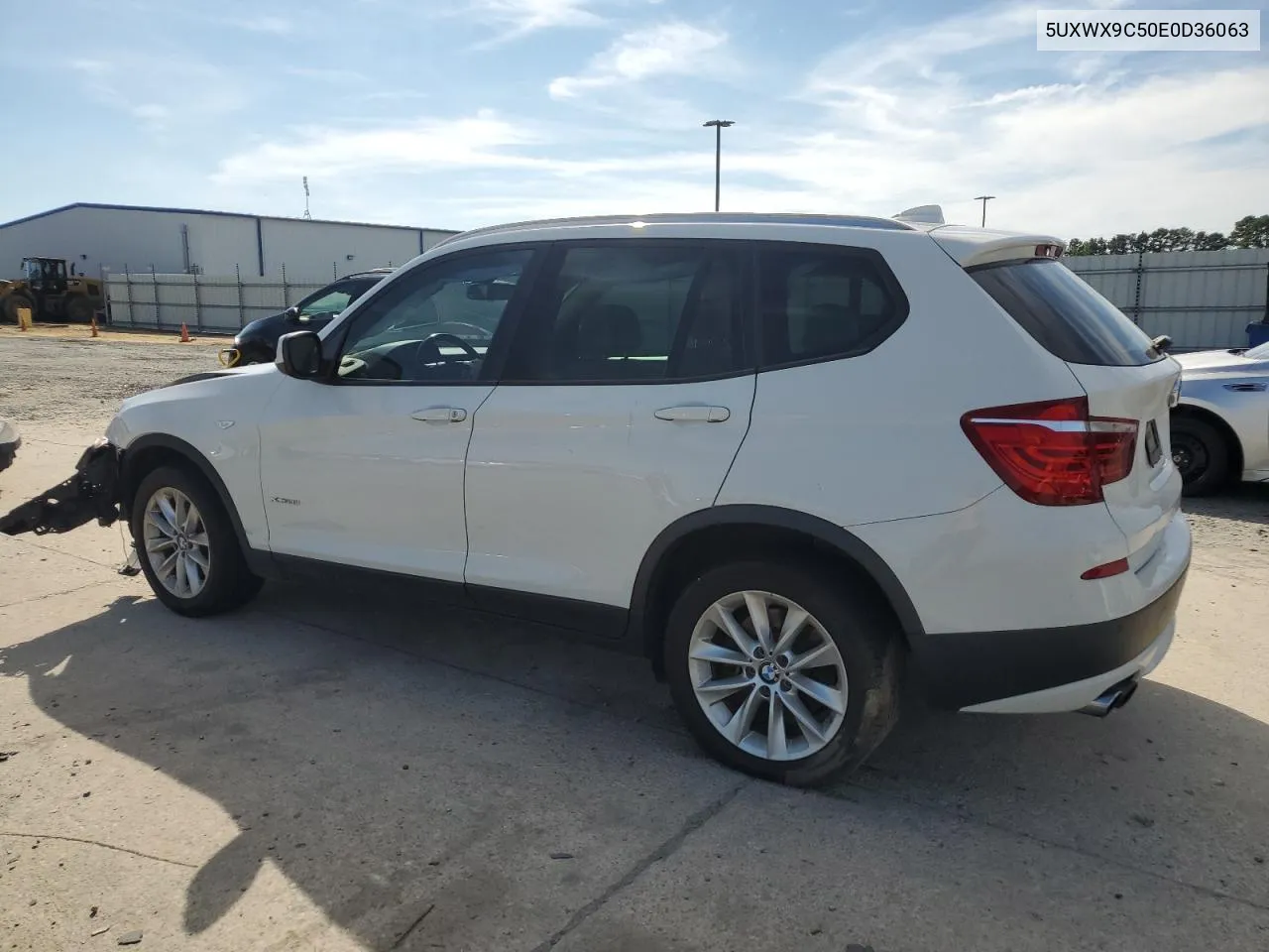 2014 BMW X3 xDrive28I VIN: 5UXWX9C50E0D36063 Lot: 69430694