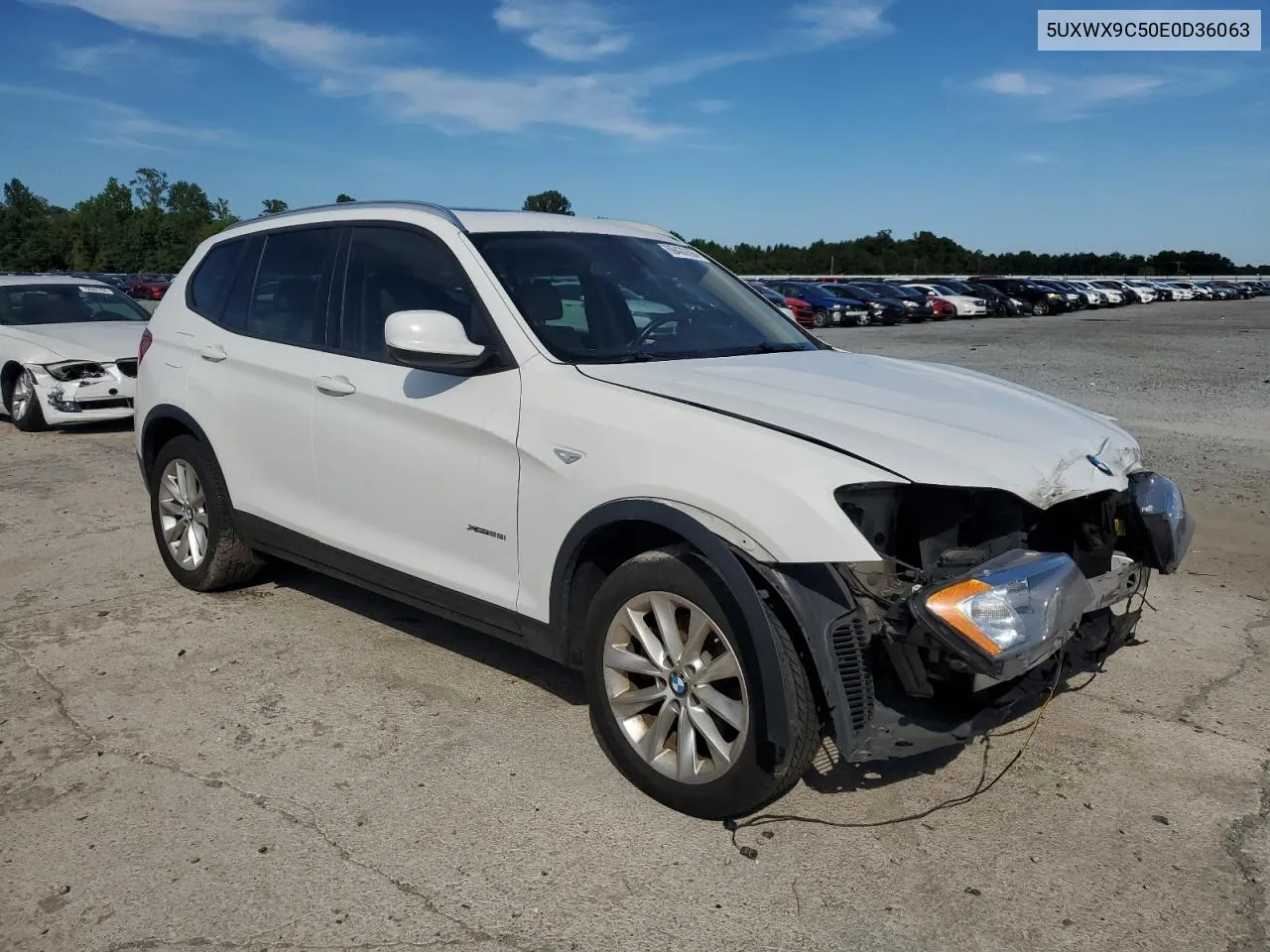 2014 BMW X3 xDrive28I VIN: 5UXWX9C50E0D36063 Lot: 69430694