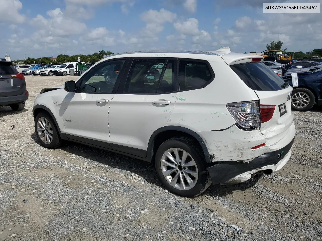 2014 BMW X3 xDrive28I VIN: 5UXWX9C55E0D43462 Lot: 69797524