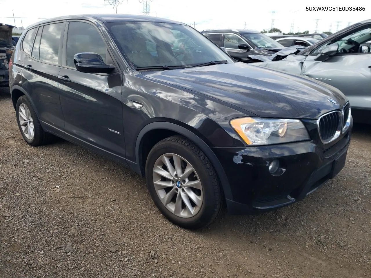 2014 BMW X3 xDrive28I VIN: 5UXWX9C51E0D35486 Lot: 69827194