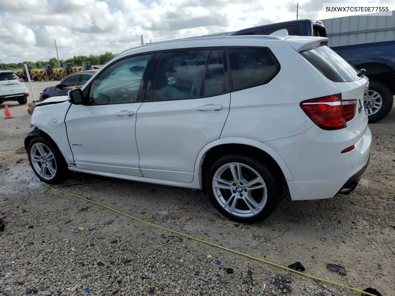 2014 BMW X3 xDrive35I VIN: 5UXWX7C57E0E77555 Lot: 70040644