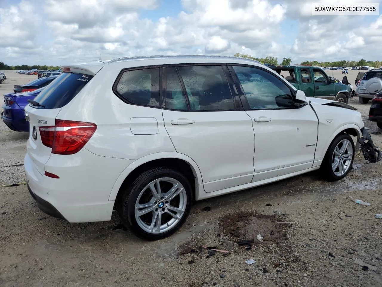 2014 BMW X3 xDrive35I VIN: 5UXWX7C57E0E77555 Lot: 70040644