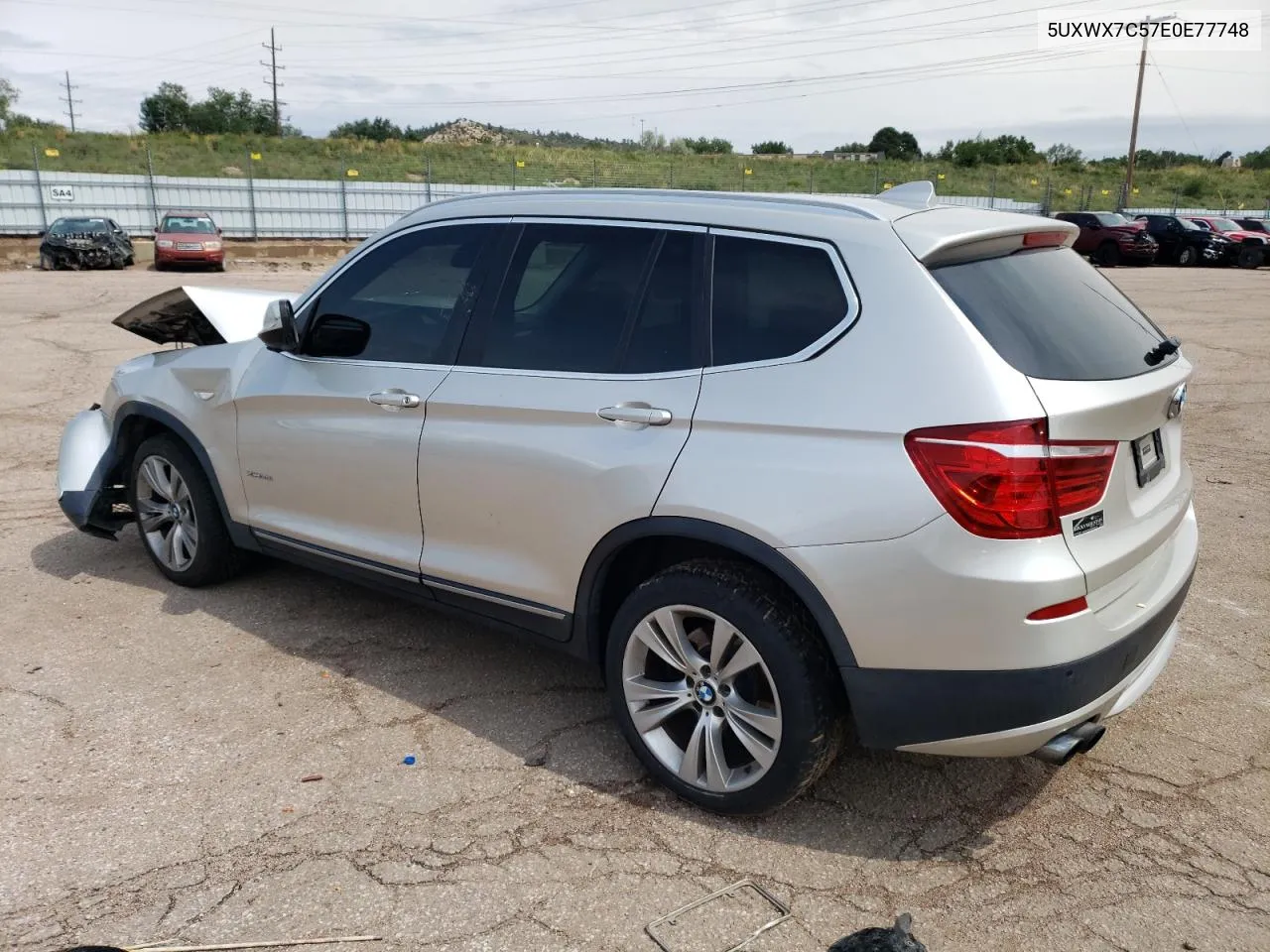 2014 BMW X3 xDrive35I VIN: 5UXWX7C57E0E77748 Lot: 70207924