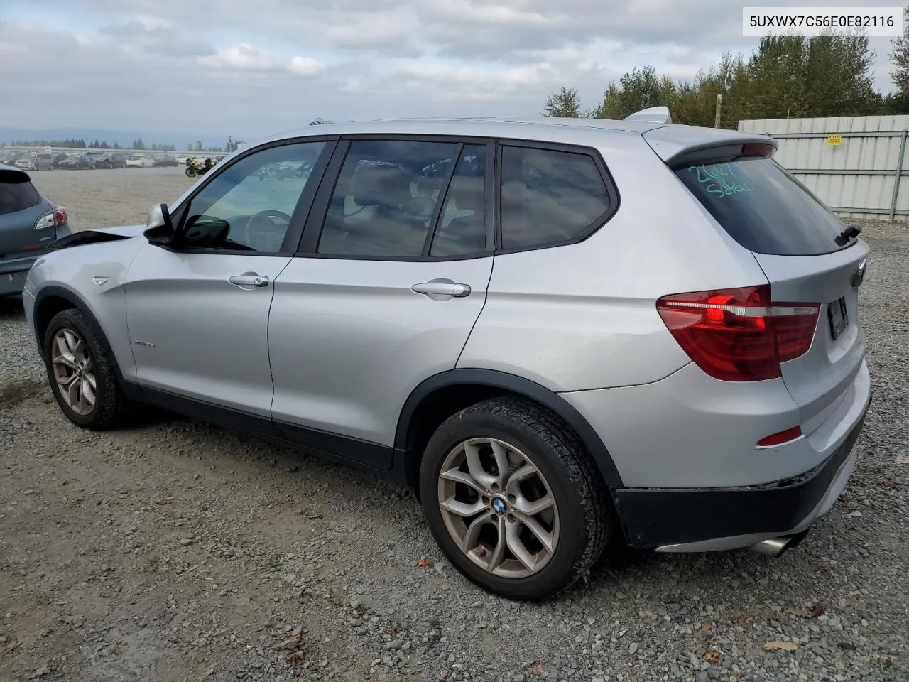 2014 BMW X3 xDrive35I VIN: 5UXWX7C56E0E82116 Lot: 70434824