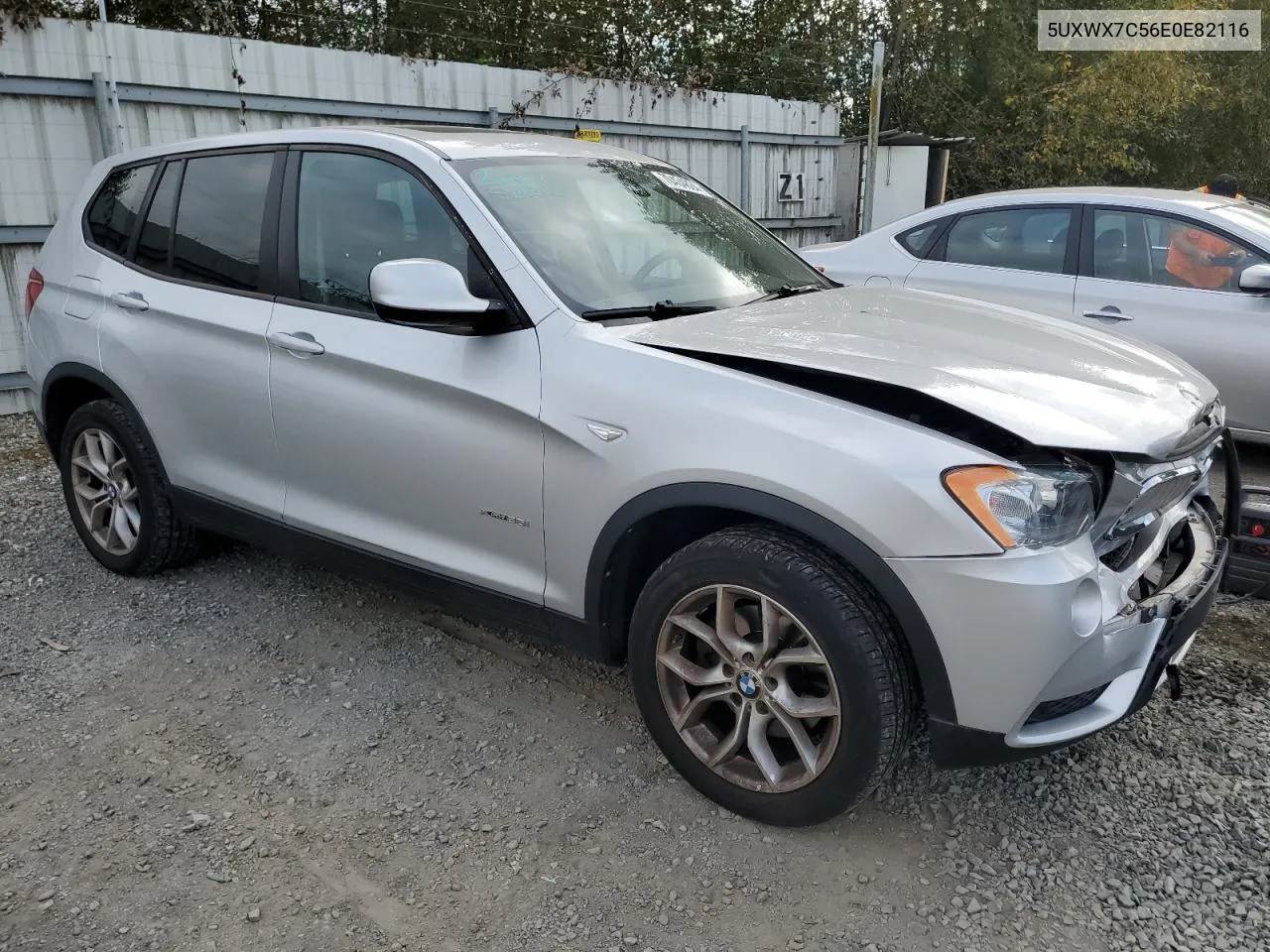 2014 BMW X3 xDrive35I VIN: 5UXWX7C56E0E82116 Lot: 70434824