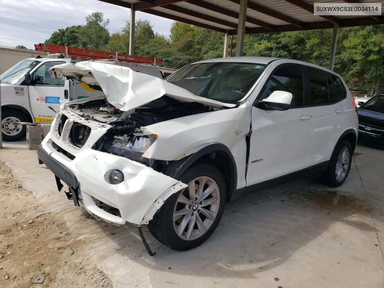 5UXWX9C53E0D34114 2014 BMW X3 xDrive28I