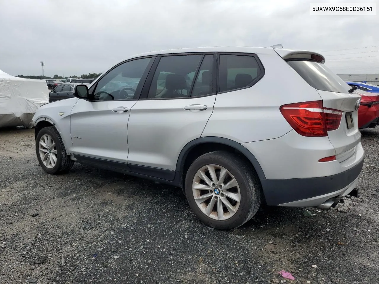 2014 BMW X3 xDrive28I VIN: 5UXWX9C58E0D36151 Lot: 70783764