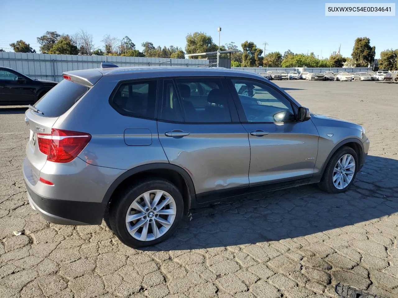 2014 BMW X3 xDrive28I VIN: 5UXWX9C54E0D34641 Lot: 71255774