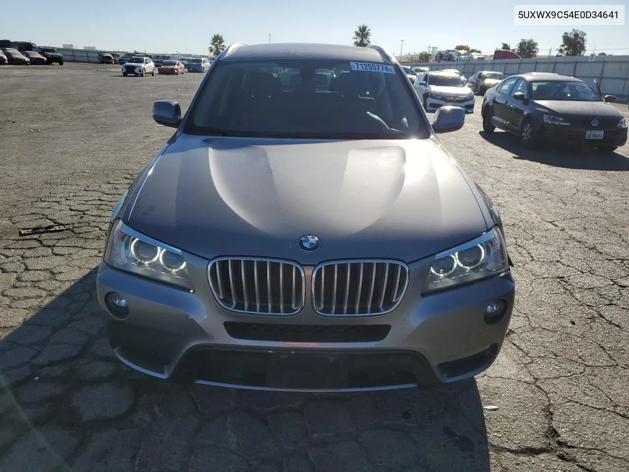 2014 BMW X3 xDrive28I VIN: 5UXWX9C54E0D34641 Lot: 71255774