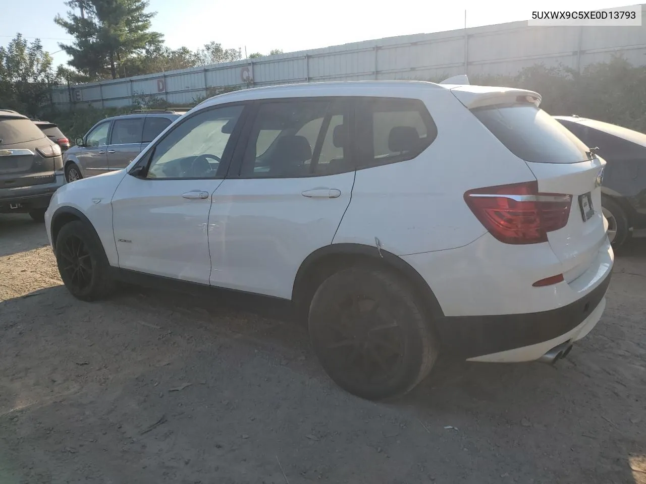 2014 BMW X3 xDrive28I VIN: 5UXWX9C5XE0D13793 Lot: 71465484