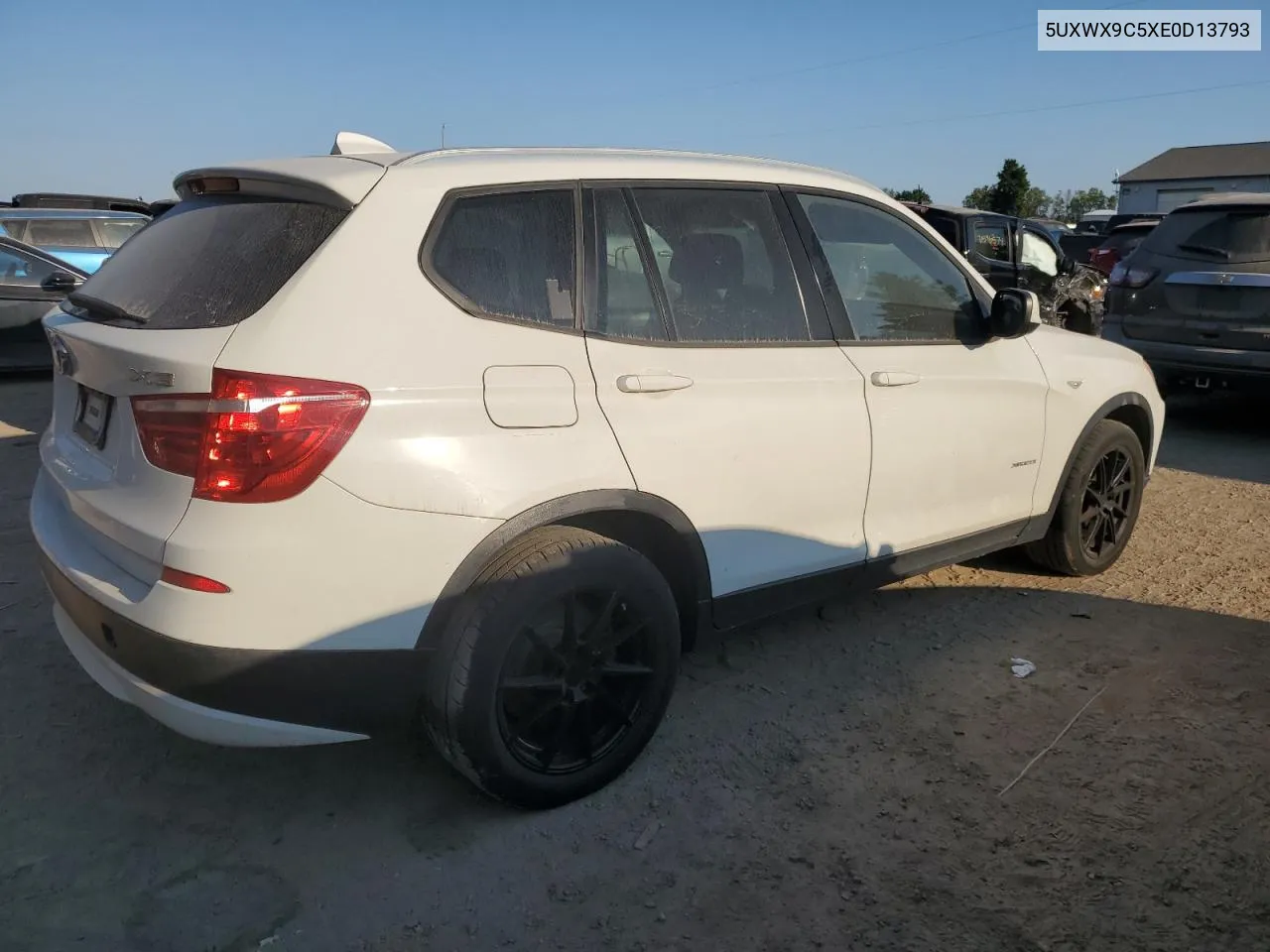 2014 BMW X3 xDrive28I VIN: 5UXWX9C5XE0D13793 Lot: 71465484