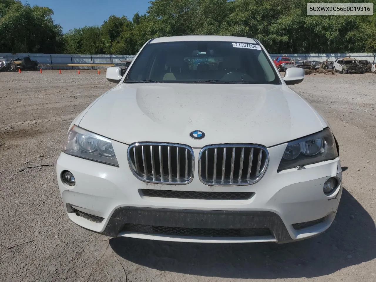 2014 BMW X3 xDrive28I VIN: 5UXWX9C56E0D19316 Lot: 71537584