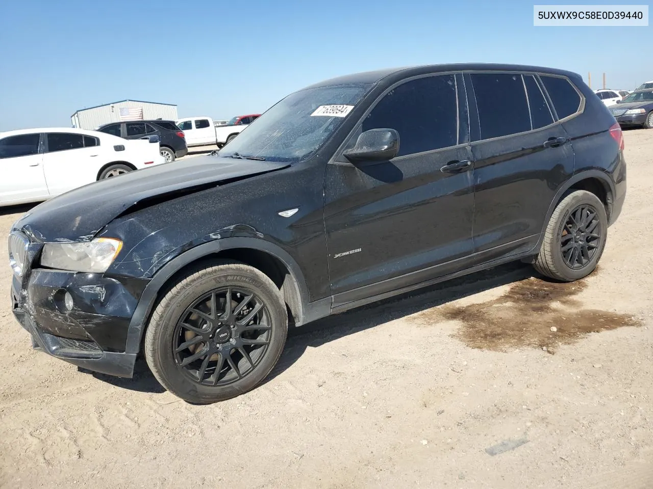 2014 BMW X3 xDrive28I VIN: 5UXWX9C58E0D39440 Lot: 71639694