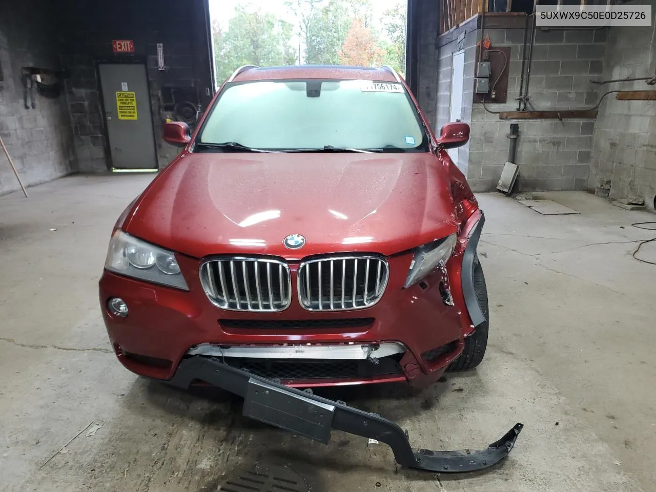 5UXWX9C50E0D25726 2014 BMW X3 xDrive28I