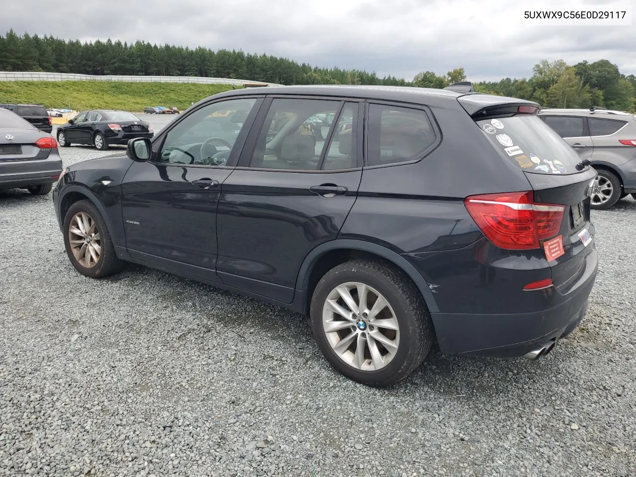 2014 BMW X3 xDrive28I VIN: 5UXWX9C56E0D29117 Lot: 71866594