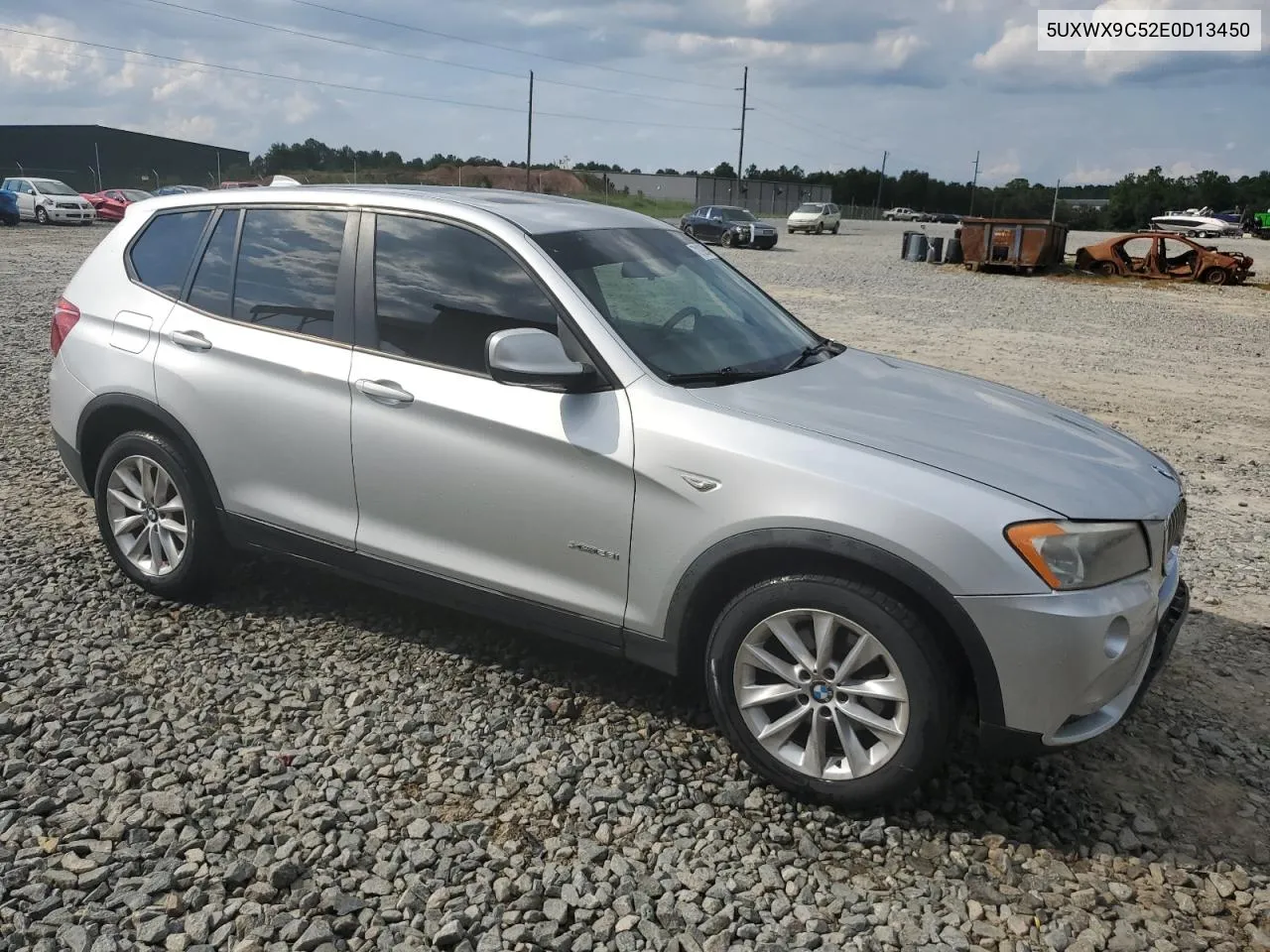 2014 BMW X3 xDrive28I VIN: 5UXWX9C52E0D13450 Lot: 72192904