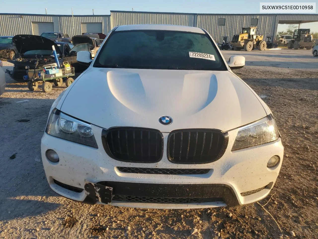 2014 BMW X3 xDrive28I VIN: 5UXWX9C51E0D10958 Lot: 72289224