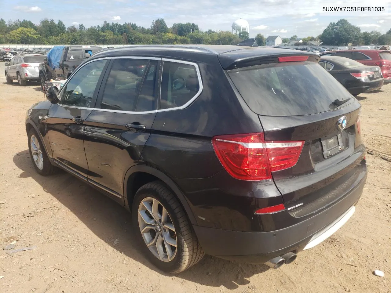 2014 BMW X3 xDrive35I VIN: 5UXWX7C51E0E81035 Lot: 72405224