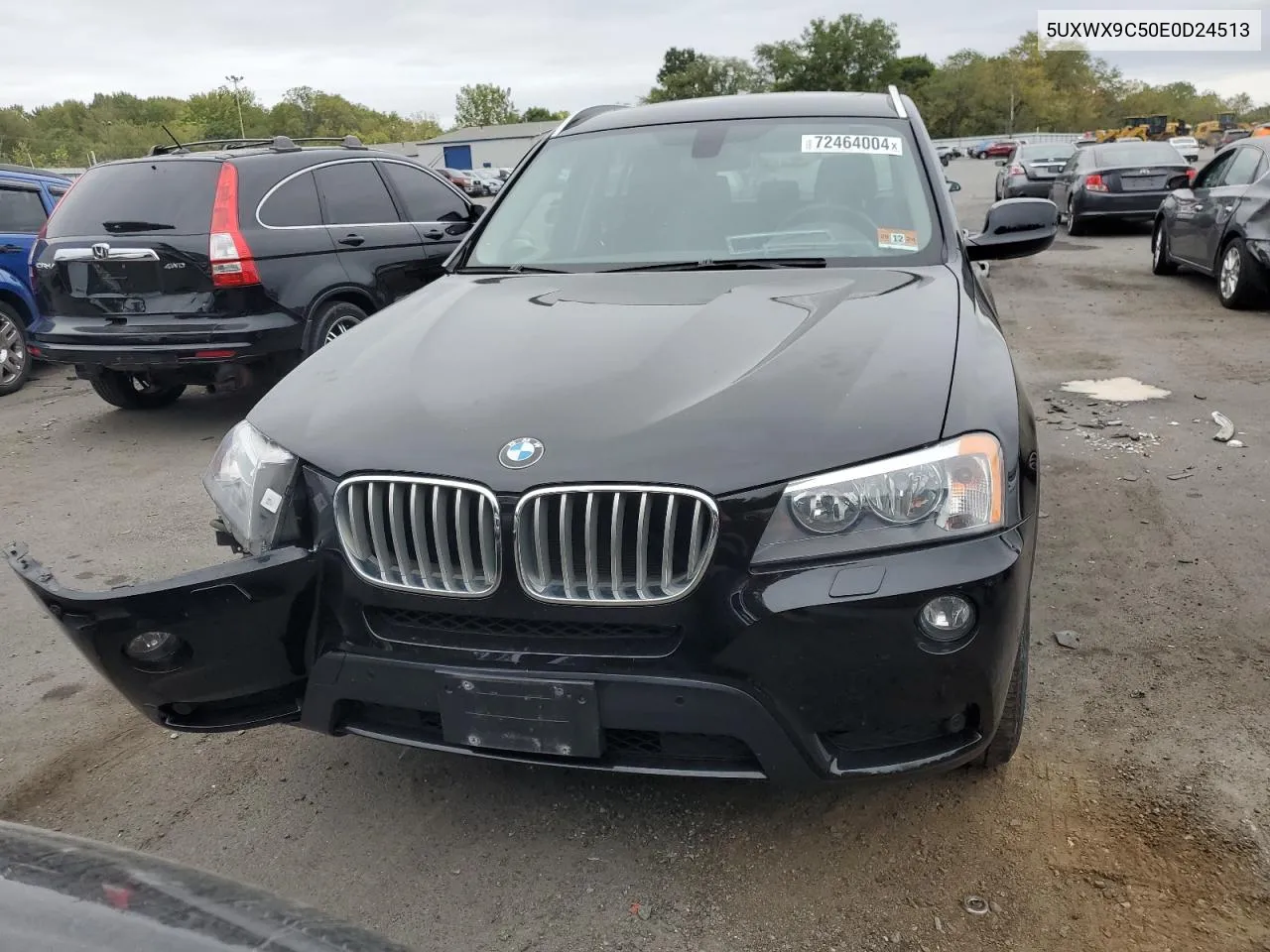 2014 BMW X3 xDrive28I VIN: 5UXWX9C50E0D24513 Lot: 72464004