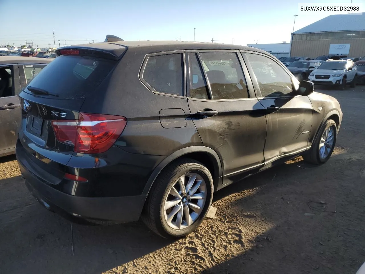 5UXWX9C5XE0D32988 2014 BMW X3 xDrive28I