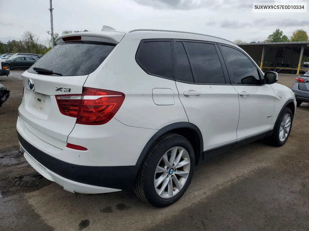 2014 BMW X3 xDrive28I VIN: 5UXWX9C57E0D10334 Lot: 72747684