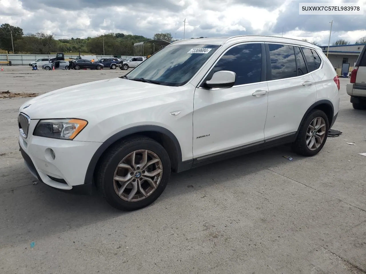 5UXWX7C57EL983978 2014 BMW X3 xDrive35I