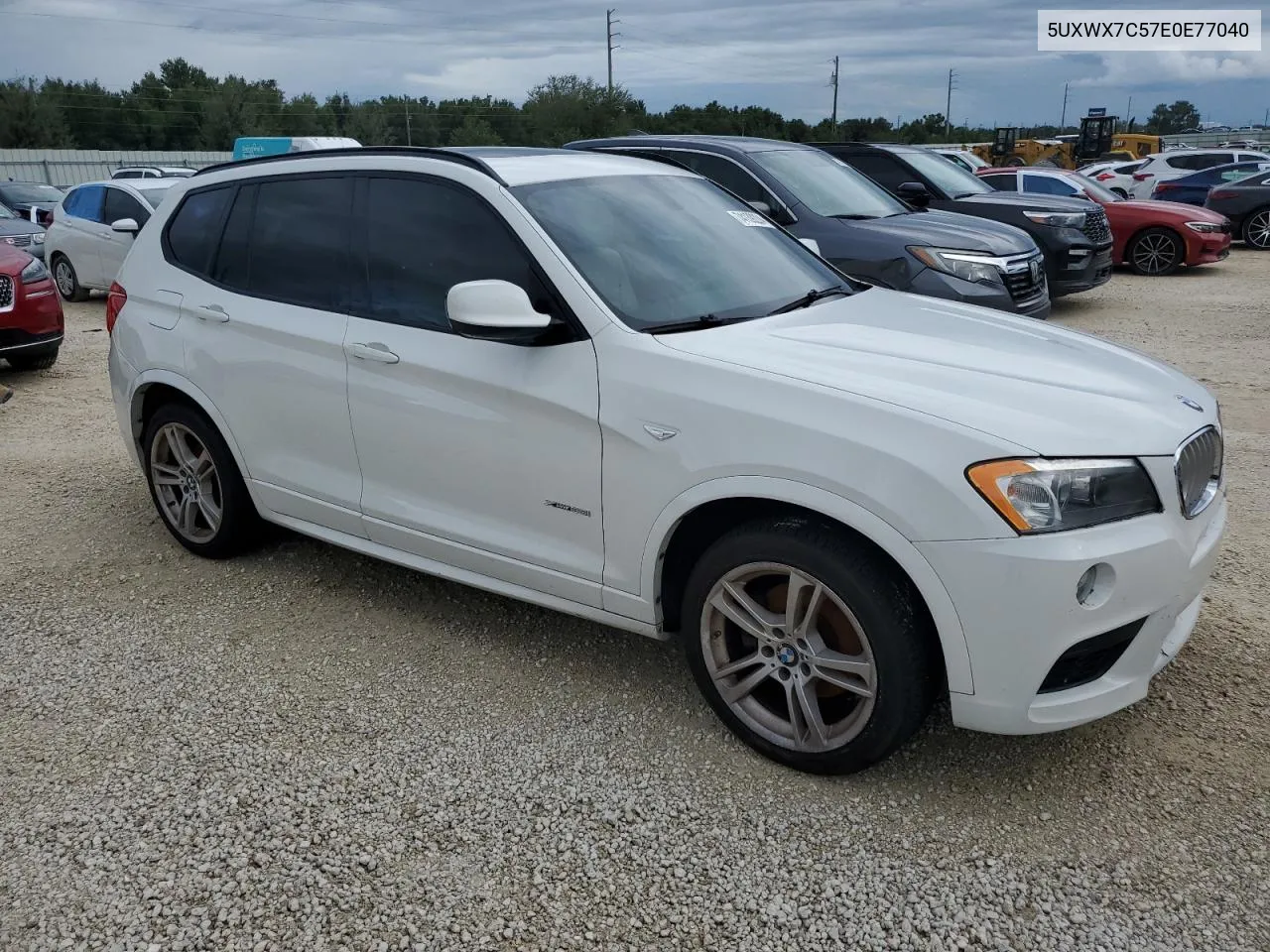 2014 BMW X3 xDrive35I VIN: 5UXWX7C57E0E77040 Lot: 74139224