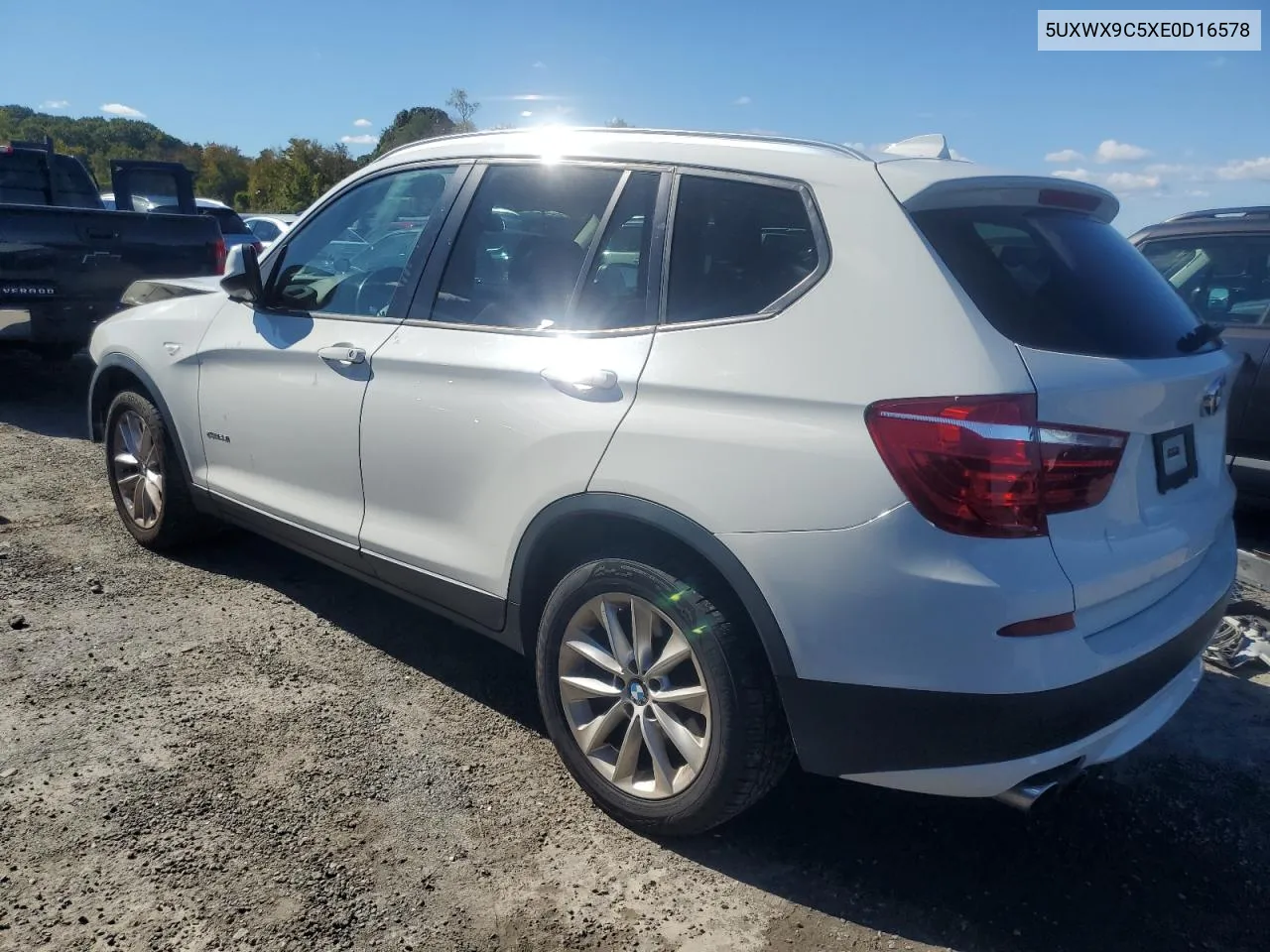 2014 BMW X3 xDrive28I VIN: 5UXWX9C5XE0D16578 Lot: 74343994