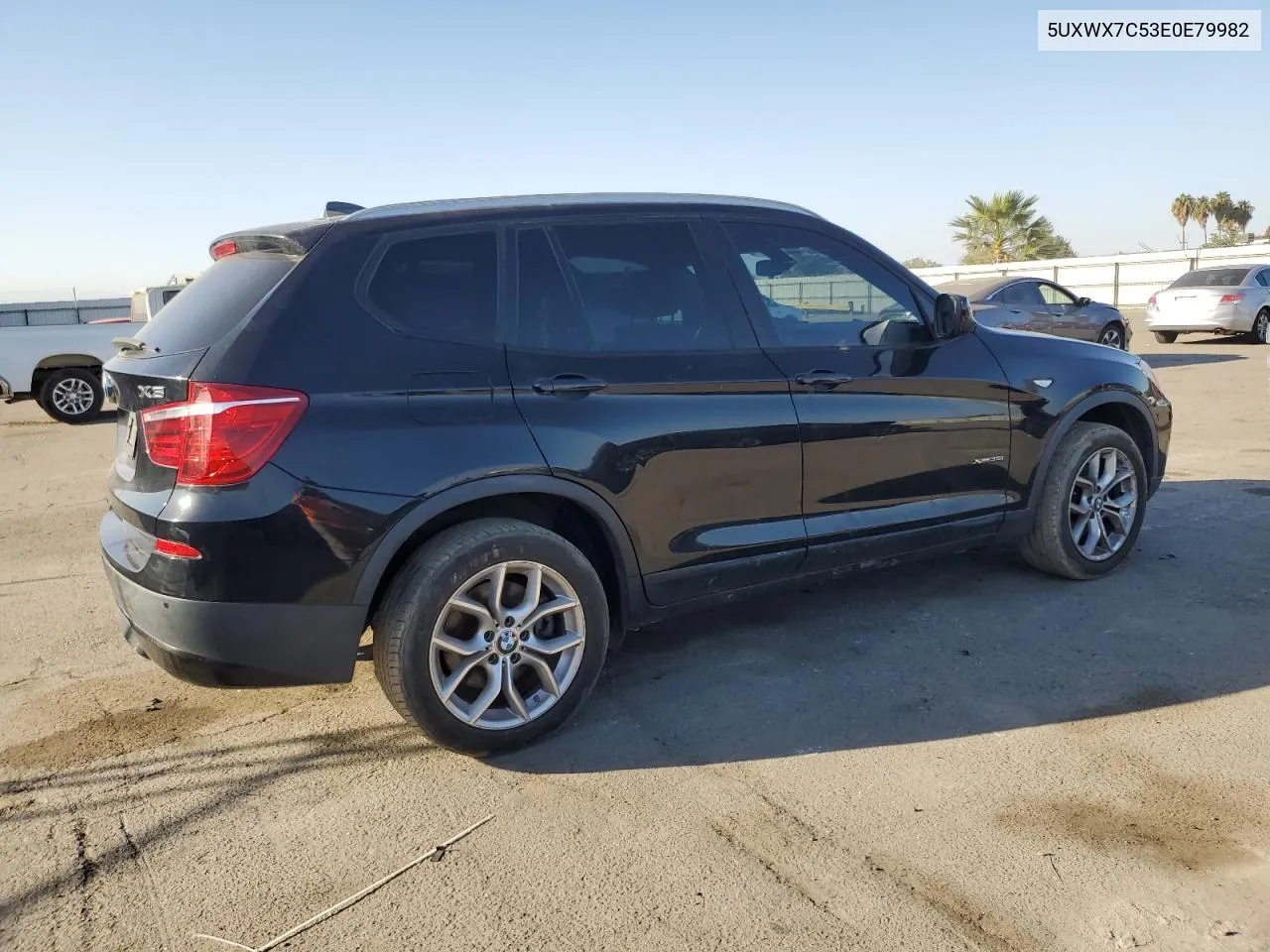 2014 BMW X3 xDrive35I VIN: 5UXWX7C53E0E79982 Lot: 74519574