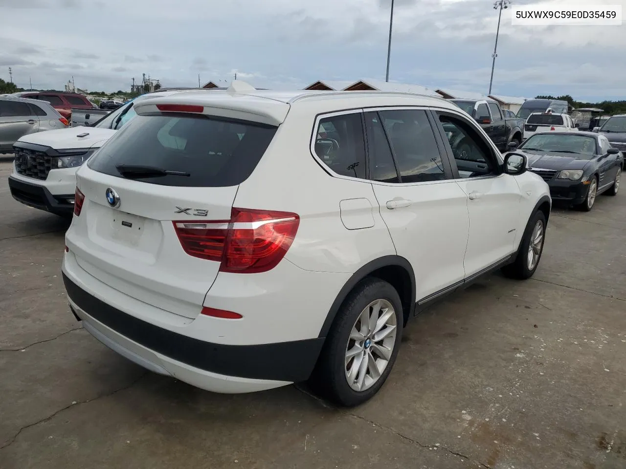 2014 BMW X3 xDrive28I VIN: 5UXWX9C59E0D35459 Lot: 74536304