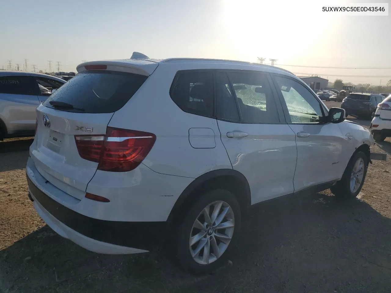 5UXWX9C50E0D43546 2014 BMW X3 xDrive28I