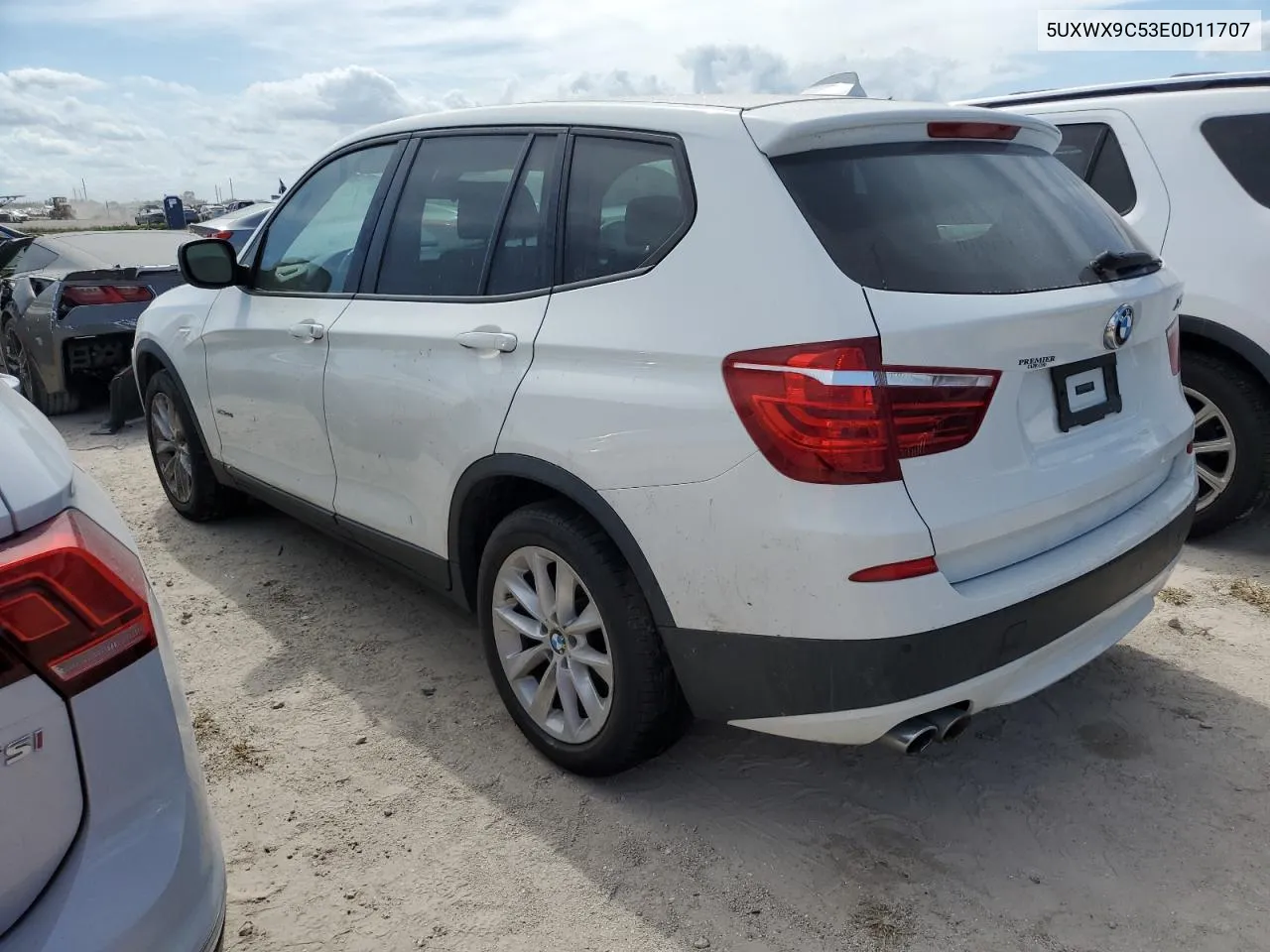 2014 BMW X3 xDrive28I VIN: 5UXWX9C53E0D11707 Lot: 75078444