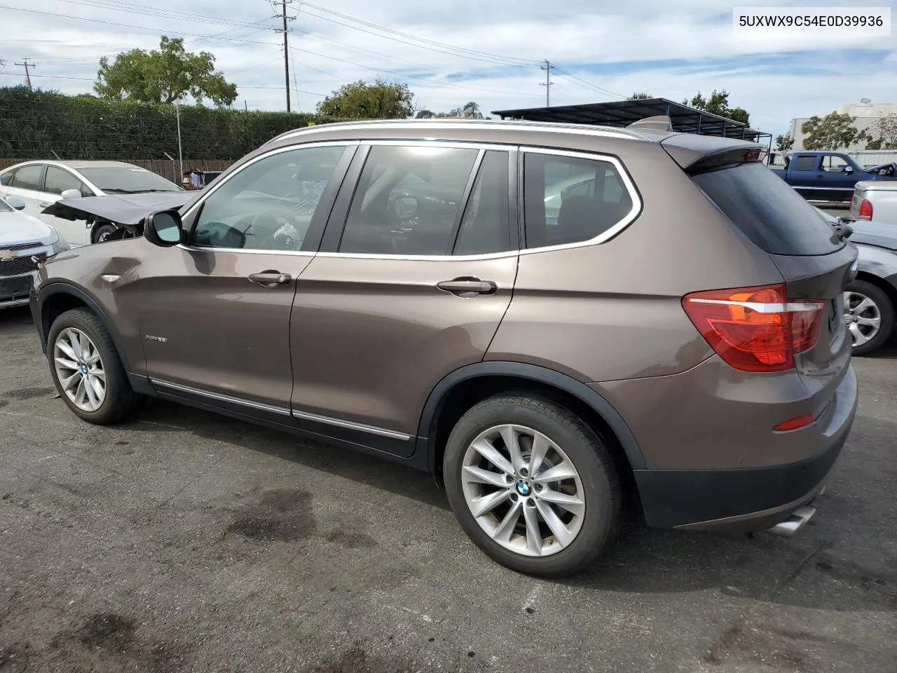 2014 BMW X3 xDrive28I VIN: 5UXWX9C54E0D39936 Lot: 75139134