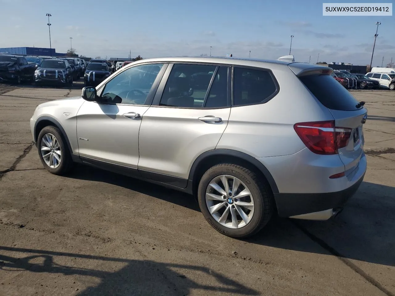 2014 BMW X3 xDrive28I VIN: 5UXWX9C52E0D19412 Lot: 75901604