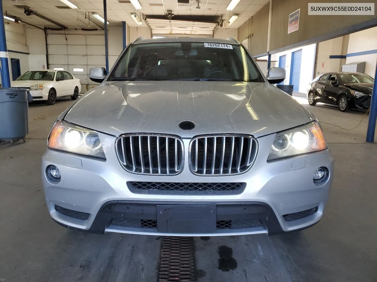 2014 BMW X3 xDrive28I VIN: 5UXWX9C55E0D24104 Lot: 76262174